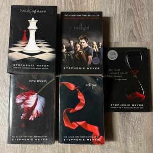 Twilight Saga Book Set Stephenie Meyer Mixed Hardback Paperback Complete Bundle
